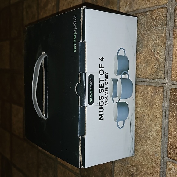 Servappetit Mug Set of 4 New with Box - Picture 1 of 5